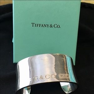 Tiffany and Company chunky cuff bracelet.